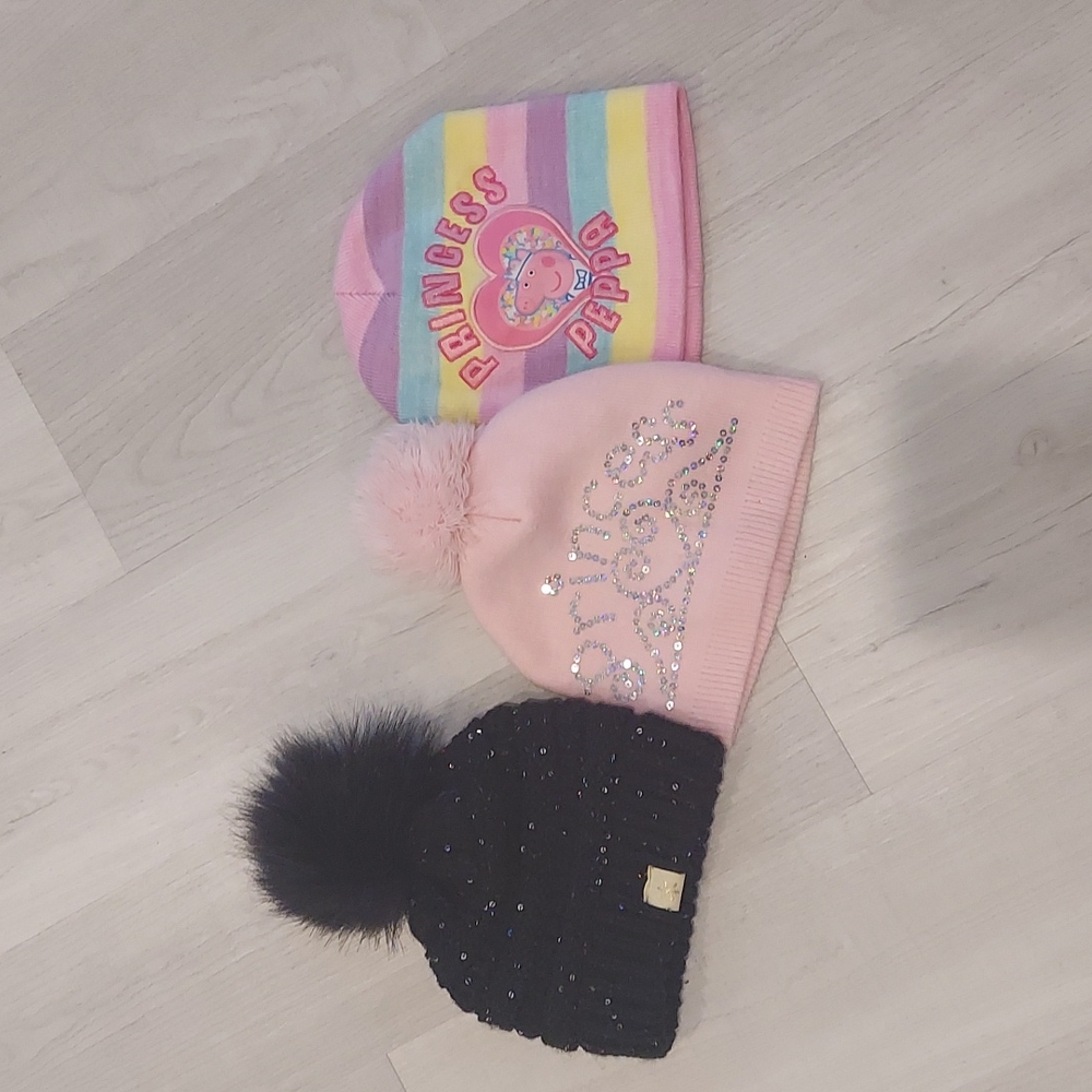 Little girls winter hats